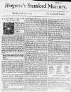 Stamford Mercury Thu 13 Jul 1732 Page 1