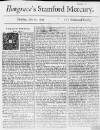 Stamford Mercury Thu 27 Jul 1732 Page 1