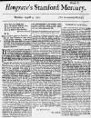 Stamford Mercury Thu 03 Aug 1732 Page 1