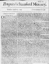 Stamford Mercury Thu 24 Aug 1732 Page 1