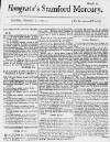 Stamford Mercury Thu 22 Feb 1733 Page 1