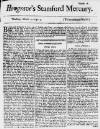 Stamford Mercury Thu 01 Mar 1733 Page 1