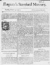 Stamford Mercury Thu 29 Mar 1733 Page 1