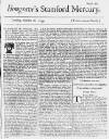 Stamford Mercury Thu 18 Oct 1733 Page 1
