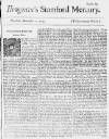 Stamford Mercury Thu 01 Nov 1733 Page 1