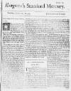 Stamford Mercury Thu 10 Jan 1734 Page 1