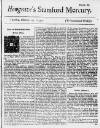 Stamford Mercury Thu 14 Feb 1734 Page 1