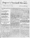 Stamford Mercury Thu 28 Feb 1734 Page 1