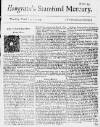 Stamford Mercury Thu 21 Mar 1734 Page 1