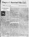 Stamford Mercury Thu 20 Jun 1734 Page 1