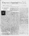 Stamford Mercury Thu 12 Sep 1734 Page 1