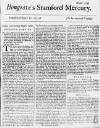 Stamford Mercury Thu 26 Feb 1736 Page 1