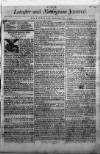 Leicester Journal Saturday 10 November 1759 Page 1