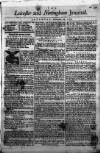 Leicester Journal Saturday 29 December 1759 Page 1