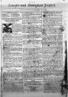 Leicester Journal Saturday 15 November 1760 Page 1