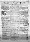 Leicester Journal Saturday 21 February 1761 Page 1