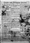 Leicester Journal Saturday 14 November 1761 Page 1