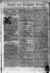 Leicester Journal Saturday 30 January 1762 Page 1