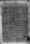 Leicester Journal Saturday 24 April 1762 Page 1