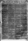 Leicester Journal Saturday 19 November 1763 Page 1