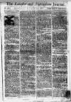 Leicester Journal Saturday 05 September 1767 Page 1