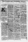 Leicester Journal Saturday 07 November 1767 Page 1
