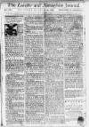 Leicester Journal Saturday 14 November 1767 Page 1