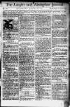 Leicester Journal Saturday 13 January 1770 Page 1