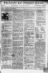 Leicester Journal Saturday 24 February 1770 Page 1