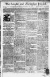 Leicester Journal Saturday 22 December 1770 Page 1