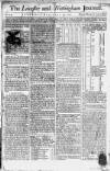 Leicester Journal Saturday 29 December 1770 Page 1