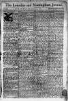Leicester Journal Saturday 14 December 1771 Page 1