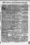 Leicester Journal Saturday 21 January 1775 Page 1