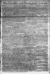 Leicester Journal Saturday 21 March 1778 Page 1