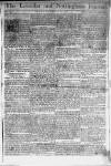 Leicester Journal Saturday 22 August 1778 Page 1