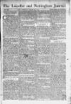 Leicester Journal Saturday 30 January 1779 Page 1