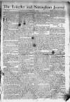 Leicester Journal Saturday 27 March 1779 Page 1