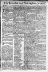 Leicester Journal Saturday 12 June 1779 Page 1