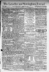 Leicester Journal Saturday 25 August 1781 Page 1