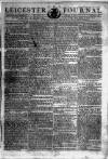 Leicester Journal Friday 18 February 1791 Page 1