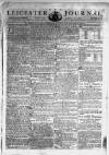 Leicester Journal Friday 20 January 1792 Page 1