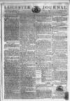 Leicester Journal Friday 01 June 1792 Page 1
