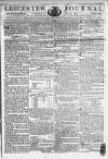 Leicester Journal Friday 20 July 1792 Page 1