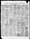 Manchester Courier Monday 27 October 1873 Page 1