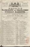 Perry's Bankrupt Gazette Thursday 17 July 1828 Page 1