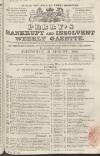 Perry's Bankrupt Gazette Thursday 21 August 1828 Page 1