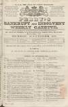 Perry's Bankrupt Gazette Thursday 11 September 1828 Page 1
