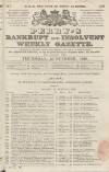 Perry's Bankrupt Gazette Thursday 23 October 1828 Page 1