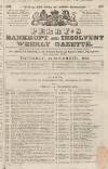 Perry's Bankrupt Gazette Thursday 13 November 1828 Page 1