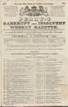 Perry's Bankrupt Gazette Thursday 18 December 1828 Page 1